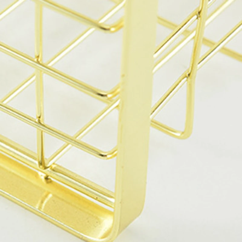 2Pcs Golden Metal Storage Basket Cosmetics Organizer Basket Seasoning Sundries Finishing Iron Basket
2Pcs Golden Metal Storage Basket Cosmetics Organizer Basket Seasoning Sundries Finishing Iron Basket