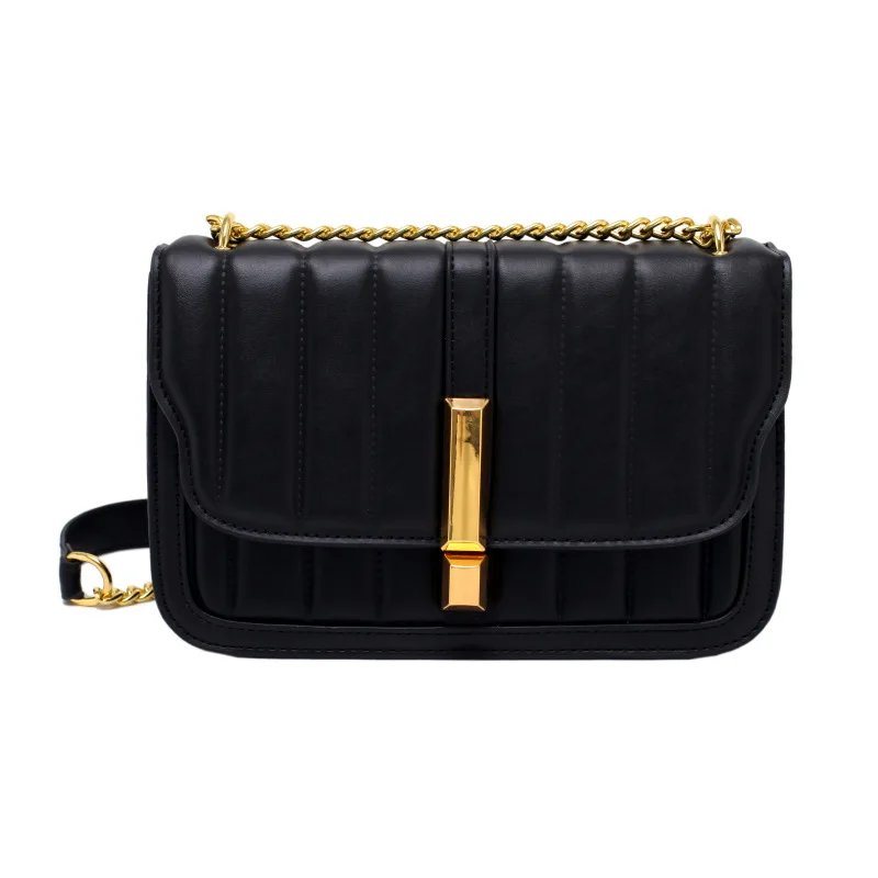 Vertical Lines Small PU Leather Flap Crossbody Bags for Women 2021 Summer Trend Lady Branded Luxury Chain Shoulder Handbags
Vertical Lines Small PU Leather Flap Crossbody Bags for Women 2021 Summer Trend Lady Branded Luxury Chain Shoulder Handbags