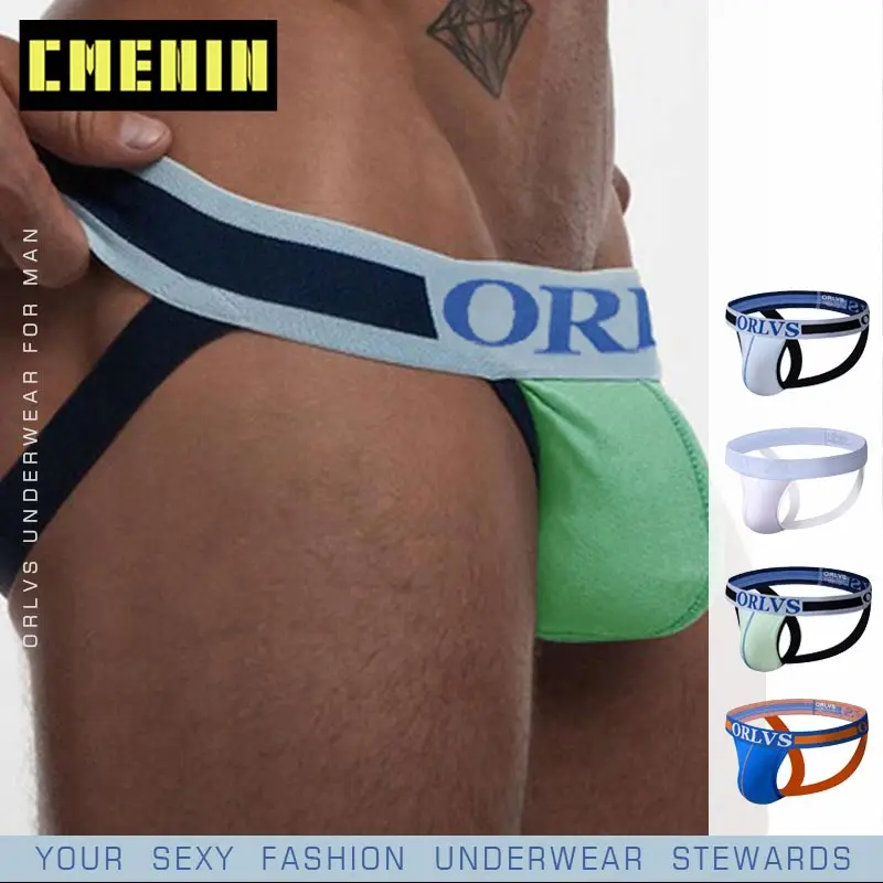Сексуальное мужское нижнее белье Cueca Tanga мужские трусы хлопок дышащие Ropa Interior