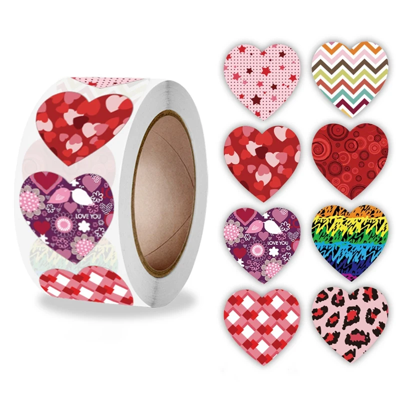 2.5cm/1inch Valentine's Day Heart-shaped Love Sticker Gift Wedding Commercial Decoration Colorful Sticker
2.5cm/1inch Valentine's Day Heart-shaped Love Sticker Gift Wedding Commercial Decoration Colorful Sticker