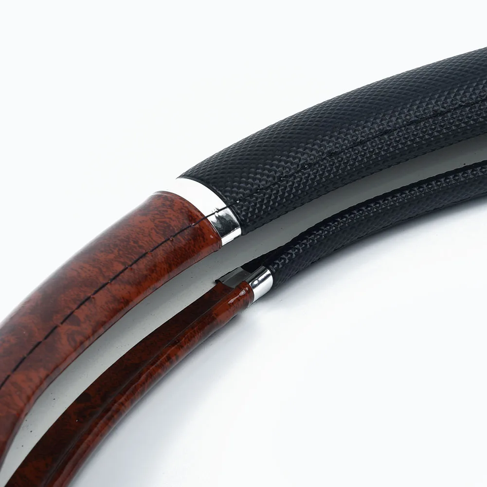 1pc Anti-skid Auto Car Steering Wheel Cover 38cm Mahogany Deluxe Soft Leather Universal Auto Interior Accessories
1pc Anti-skid Auto Car Steering Wheel Cover 38cm Mahogany Deluxe Soft Leather Universal Auto Interior Accessories