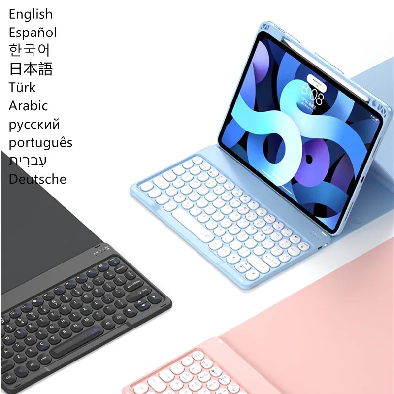 Клавиатура для Xiaomi Pad 5 / 5 Pro, чехол с клавиатурой для Xiaomi Mi Pad MiPad 5, чехол с русской, испанской, английской, корейской клавиатурой
Клавиатура для Xiaomi Pad 5 / 5 Pro, чехол с клавиатурой для Xiaomi Mi Pad MiPad 5, чехол с русской, испанской, английской, корейской клавиатурой