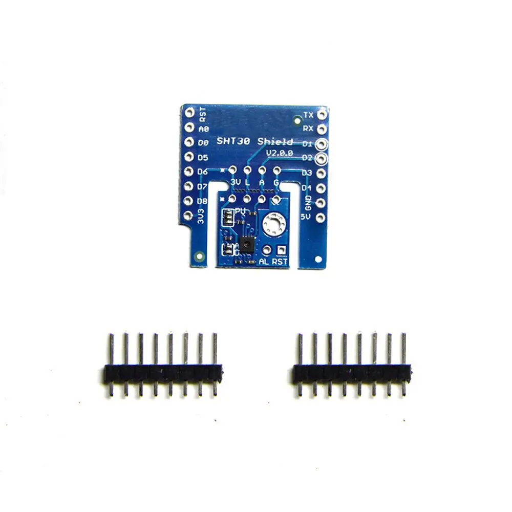 SHT30 щит V2.0.0 SHT30 I2C цифровой датчик температуры и влажности модуль для D1 mini
SHT30 щит V2.0.0 SHT30 I2C цифровой датчик температуры и влажности модуль для D1 mini