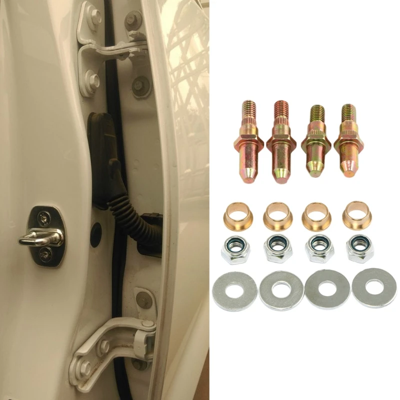 Car Door Hinge Pins Pin Bushing Kit Door Hinge Pin and Bushing Repair Kits for Chevy for GMC Fullsize Truck for SUV
Car Door Hinge Pins Pin Bushing Kit Door Hinge Pin and Bushing Repair Kits for Chevy for GMC Fullsize Truck for SUV