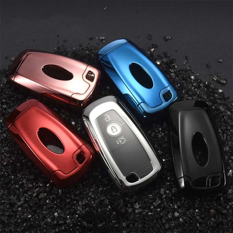 Color Hard TPU Car Key Case Full Cover For Ford Fusion Mustang Explorer F150 F250 F350 EcoSport Edge S-MAX Ranger Lincoln Mondeo 
Color Hard TPU Car Key Case Full Cover For Ford Fusion Mustang Explorer F150 F250 F350 EcoSport Edge S-MAX Ranger Lincoln Mondeo