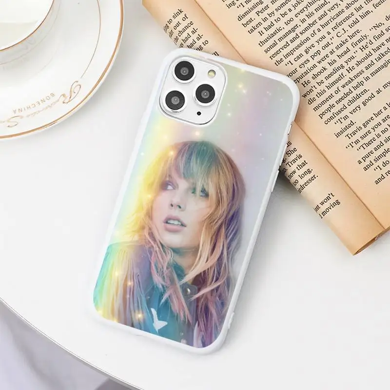 Hrmes Taylor Alison Swift T-Swizzle Tay Phone Case Candy Color White for iPhone 11 pro XS MAX 8 7 6 6S Plus X 5S SE 2020 XR 
Hrmes Taylor Alison Swift T-Swizzle Tay Phone Case Candy Color White for iPhone 11 pro XS MAX 8 7 6 6S Plus X 5S SE 2020 XR