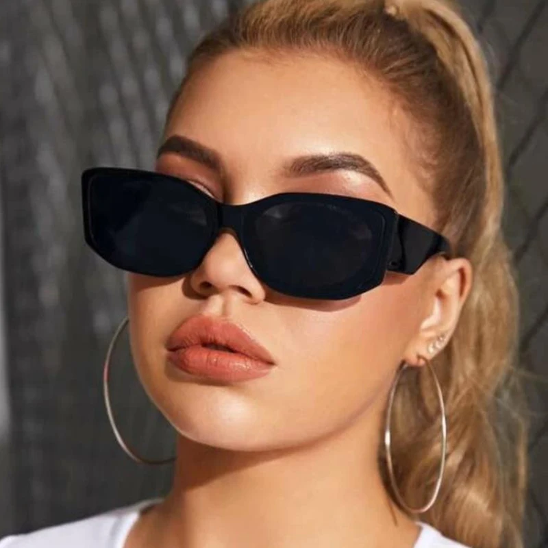 Square Vintage Sunglasses Women 2021 Trendy Fashion Brand Designe Big Frame Black SunGlasses Ladies Unisex Glasses Oculos
Square Vintage Sunglasses Women 2021 Trendy Fashion Brand Designe Big Frame Black SunGlasses Ladies Unisex Glasses Oculos