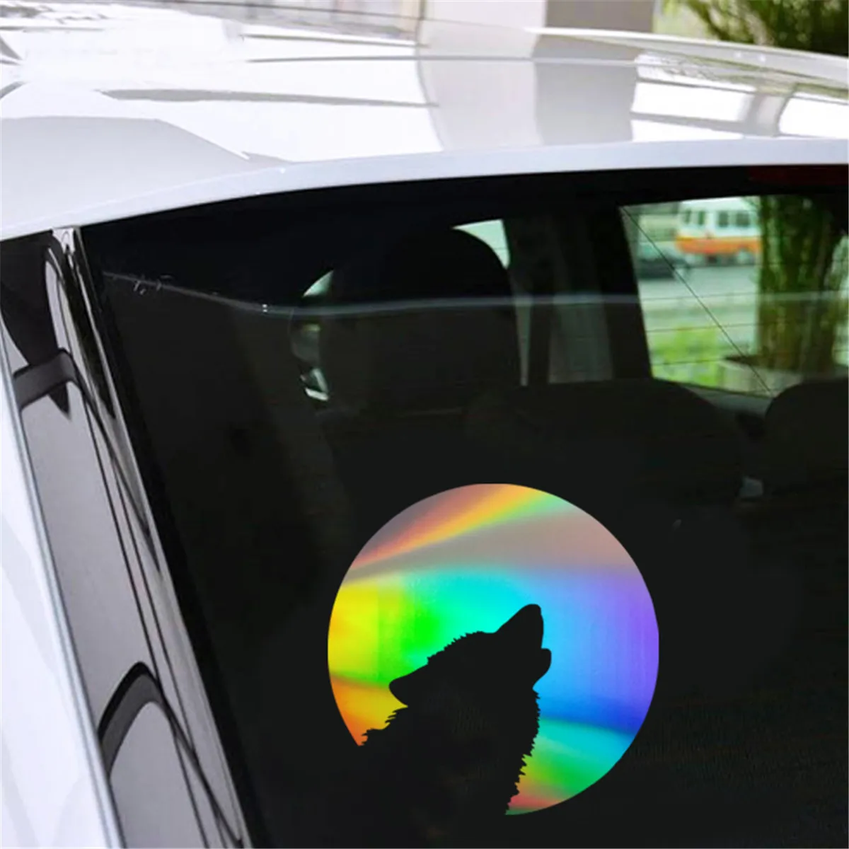 Car Stickers Decor Motorcycle Decals Wolf Howling To The Moon Decorative Accessories Creative Sunscreen Waterproof PVC,10cm*10cm
Car Stickers Decor Motorcycle Decals Wolf Howling To The Moon Decorative Accessories Creative Sunscreen Waterproof PVC,10cm*10cm