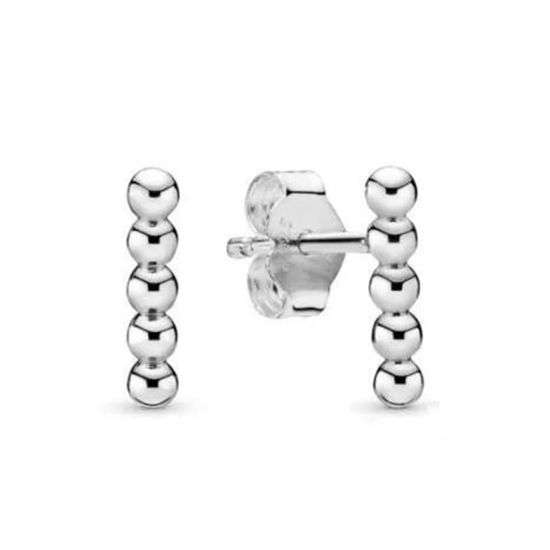 100% S925 Sterling Silver Pan Simple Polished Wish With Beads Earrings For Women Wedding Gift Fashion Jewelry
100% S925 Sterling Silver Pan Simple Polished Wish With Beads Earrings For Women Wedding Gift Fashion Jewelry