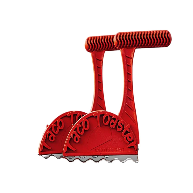 1/2pcs Taco Toaster Baking Tools Non-Stick Taco Shell Burrito Rustproof Making Tool for Kitchen Restaurant Cooking
1/2pcs Taco Toaster Baking Tools Non-Stick Taco Shell Burrito Rustproof Making Tool for Kitchen Restaurant Cooking