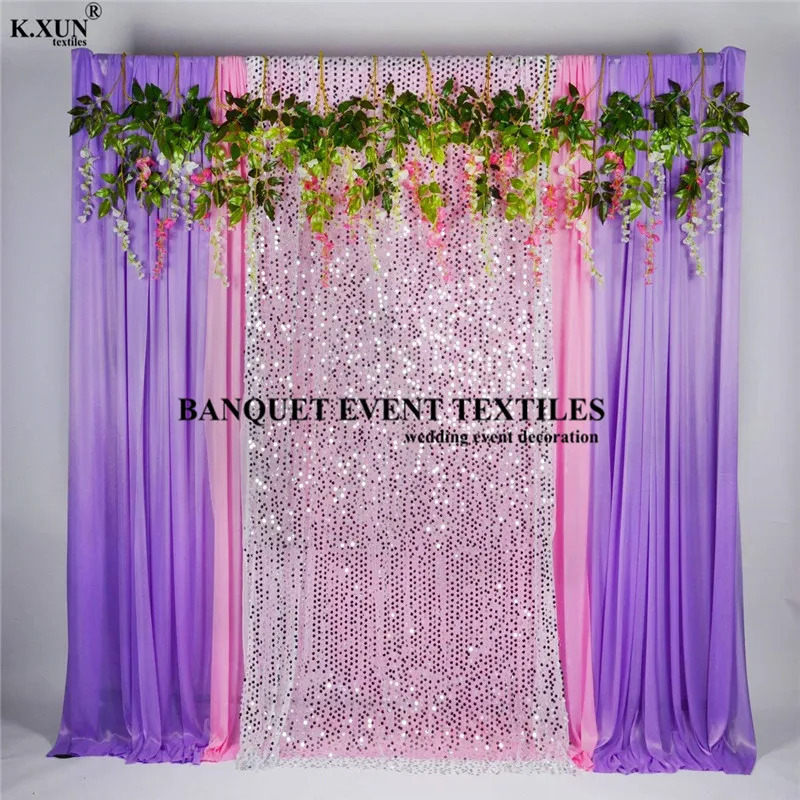 10x10ft Ice Silk Wedding Backdrop Curtain With Sequin Swag Drape Stage Background Photo Booth Event Party Decoration
10x10ft Ice Silk Wedding Backdrop Curtain With Sequin Swag Drape Stage Background Photo Booth Event Party Decoration