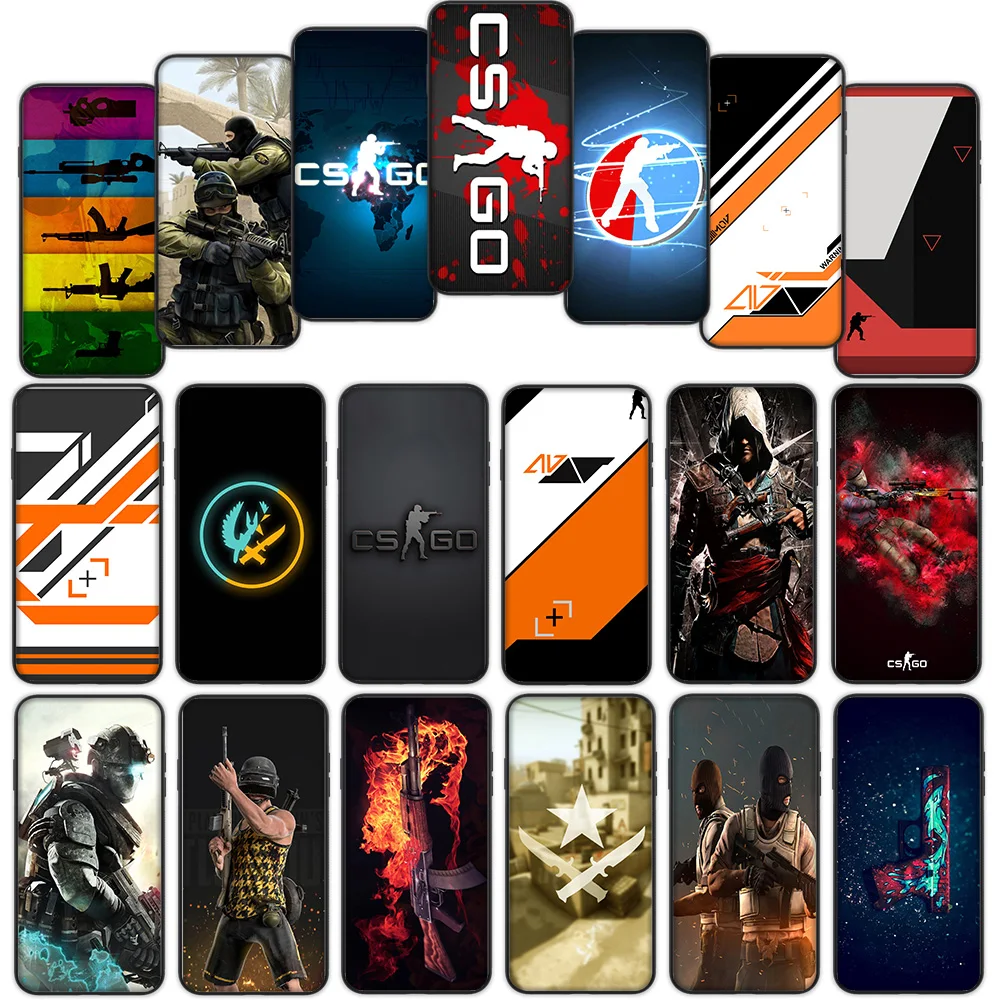 Чехол Counter Strike CS GO для Xiaomi Mi Note 10 Ultra A1 A2 Lite A3 Pro Max Pocophone F1|Бамперы| |