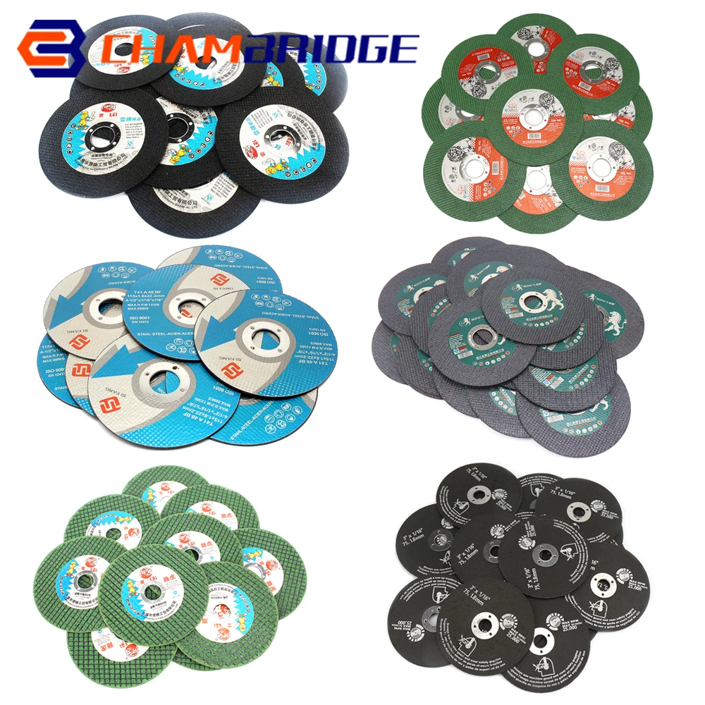 75mm/105mm/115mm/125mm Metal Cutting Disc for Angle Grinder Stainless Steel Cut Off Wheel Fiber Cutter Reinforced Resin Blade
75mm/105mm/115mm/125mm Metal Cutting Disc for Angle Grinder Stainless Steel Cut Off Wheel Fiber Cutter Reinforced Resin Blade