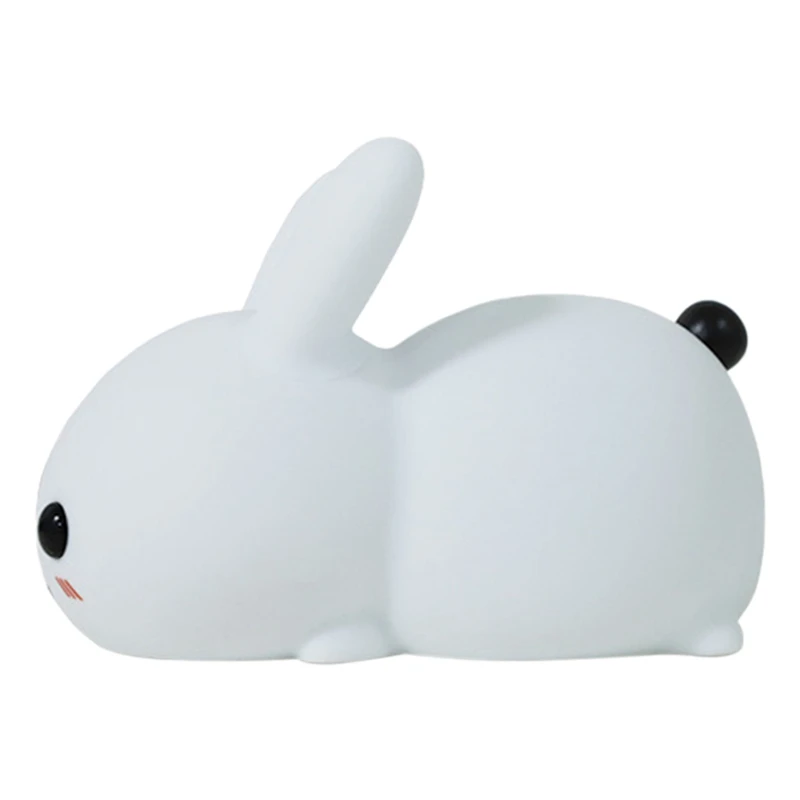 Cartoon Cute Rabbit Lamp Room Night Light Anti-Fall Children Table Lamp Gift Bedside Decoration Baby Night Compship 
Cartoon Cute Rabbit Lamp Room Night Light Anti-Fall Children Table Lamp Gift Bedside Decoration Baby Night Compship