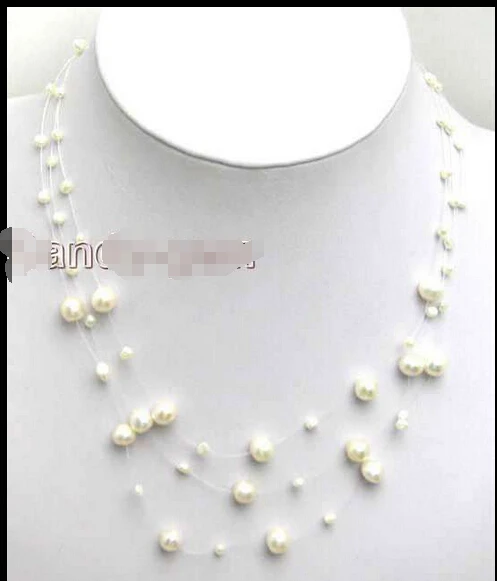 Hot sale SALE Starriness 6-7mm natural White Freshwater BAROQUE Pearl Necklace
Hot sale SALE Starriness 6-7mm natural White Freshwater BAROQUE Pearl Necklace