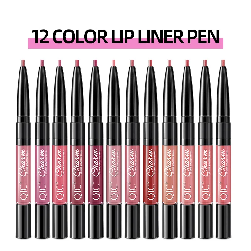 2IN1 Double End Waterproof Moisturizing Lipstick Matte Lip Liner Waterproof Lipstick Nourish Moisturizing Professional Lip
2IN1 Double End Waterproof Moisturizing Lipstick Matte Lip Liner Waterproof Lipstick Nourish Moisturizing Professional Lip