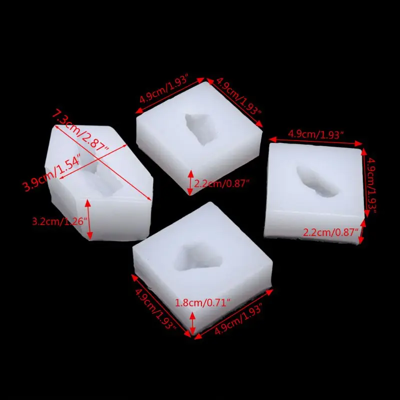 UV Resin Jewelry Silicone Mold Simulated Crystal Cluster Stone DIY Earring Making Tool
UV Resin Jewelry Silicone Mold Simulated Crystal Cluster Stone DIY Earring Making Tool