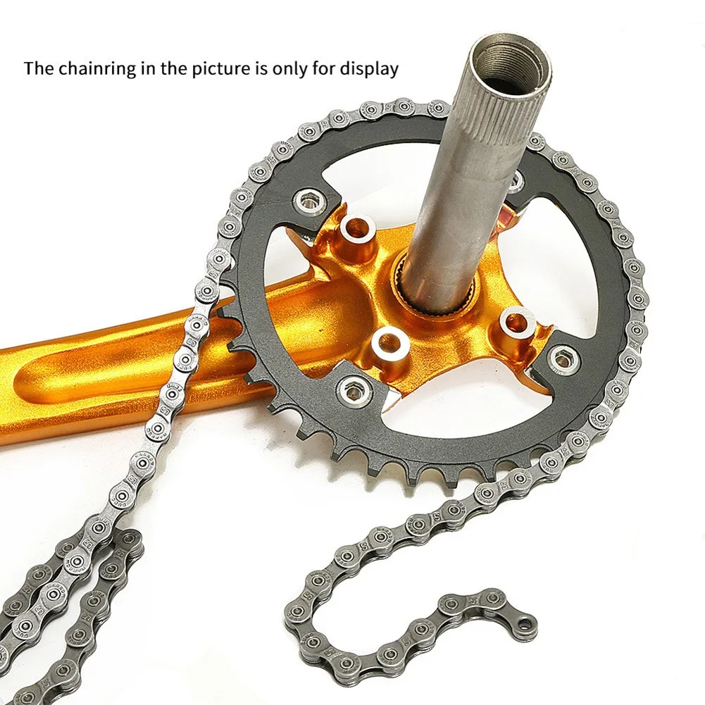 Bicycle Chain Single 6/7/8 Speed 110 Quick Link For Shimano Sram Mountain Road Bike Silver Steel Cycling Accessories Part
Bicycle Chain Single 6/7/8 Speed 110 Quick Link For Shimano Sram Mountain Road Bike Silver Steel Cycling Accessories Part