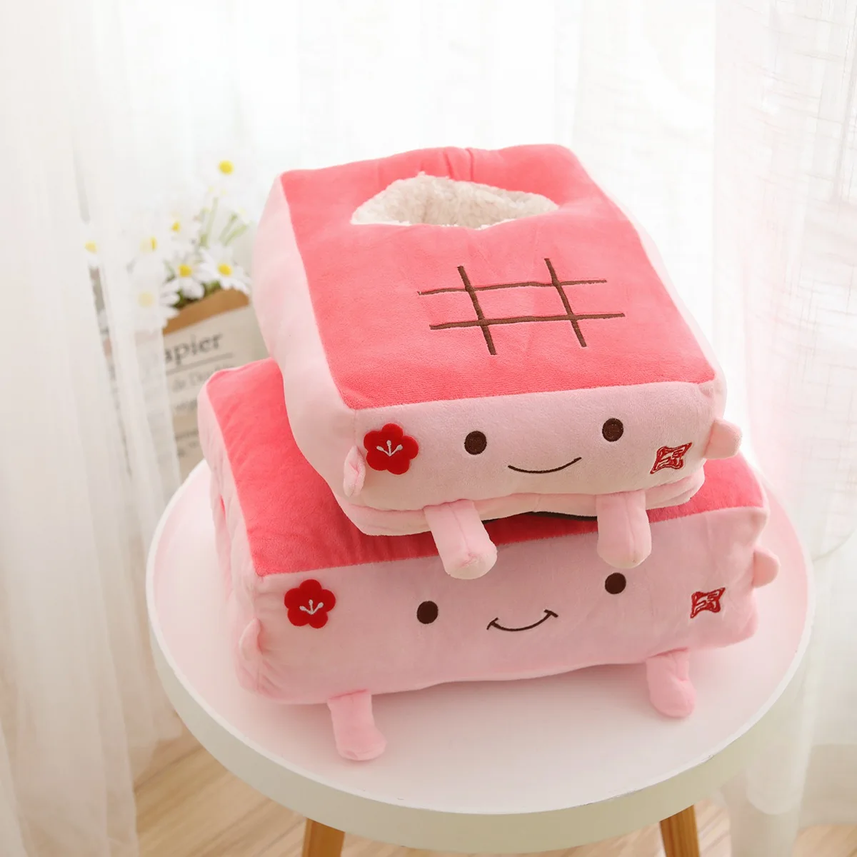 1pc Super Soft Stuffed Tofu Winter Handwarmer Feetwarmer Pillow Cartoon Cute Food Cushion For Kids Girlfriend Birthday Gift
1pc Super Soft Stuffed Tofu Winter Handwarmer Feetwarmer Pillow Cartoon Cute Food Cushion For Kids Girlfriend Birthday Gift