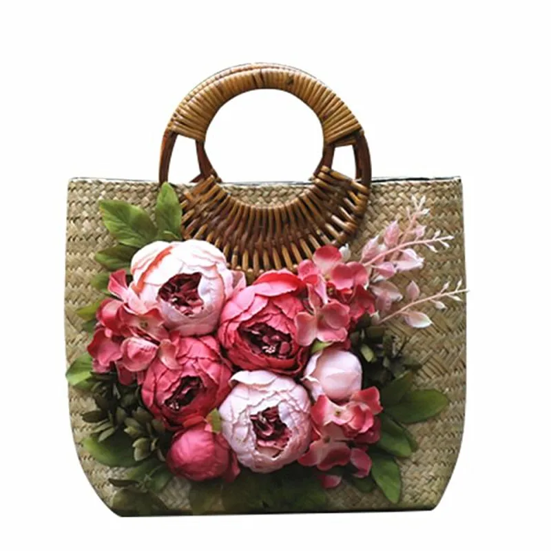 2020 New Arrival B016 Modern Stylish Big Flowers Sweet Beach Straw Bag Women's Woven bag Travel bag
2020 New Arrival B016 Modern Stylish Big Flowers Sweet Beach Straw Bag Women's Woven bag Travel bag