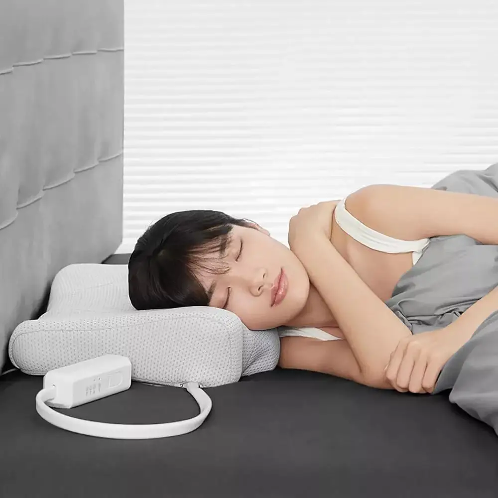 LERAVAN Intelligent Multifunctional Sleep Traction Pillow Improve Sleep Quality Heating Vibration Neck Back Care Relax
LERAVAN Intelligent Multifunctional Sleep Traction Pillow Improve Sleep Quality Heating Vibration Neck Back Care Relax
