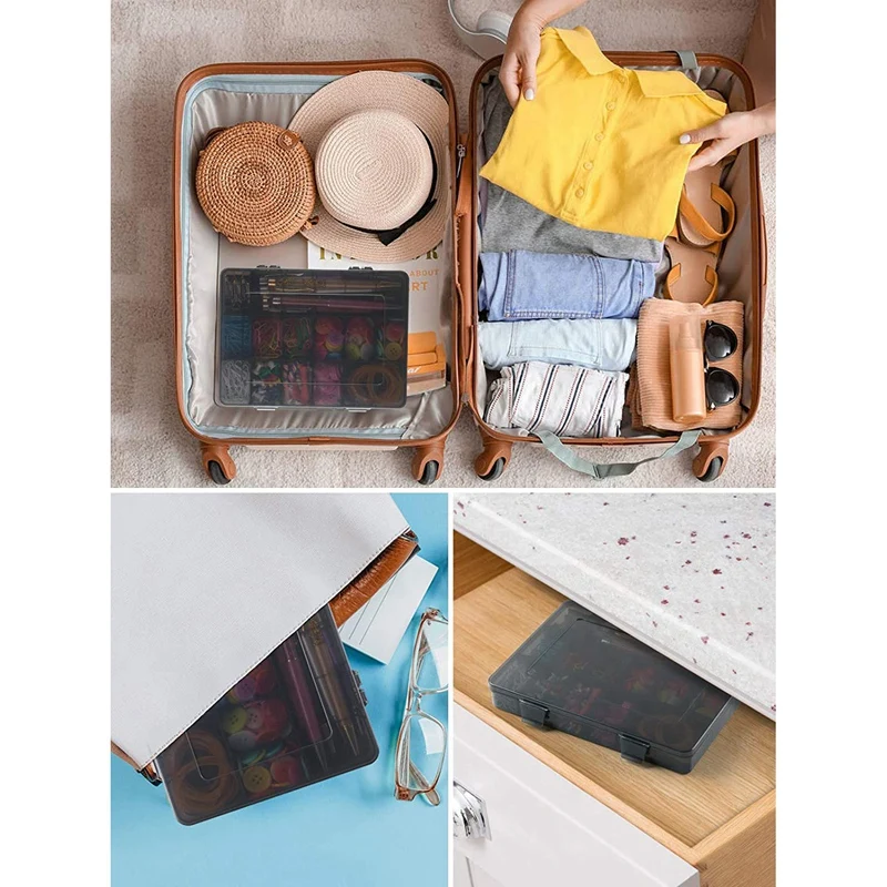 Plastic Organizer Box with Adjustable Dividers, 18 Compartment Organizer, Bead Organizer, Stackable Organizer Container
Plastic Organizer Box with Adjustable Dividers, 18 Compartment Organizer, Bead Organizer, Stackable Organizer Container