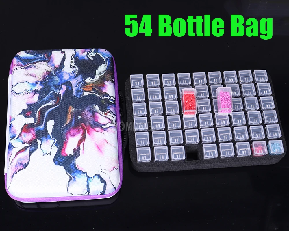 Newly listed square 54/60 bottles diamond painting handbag tool box diamond mosaic accessories transparent container storage box
Newly listed square 54/60 bottles diamond painting handbag tool box diamond mosaic accessories transparent container storage box
