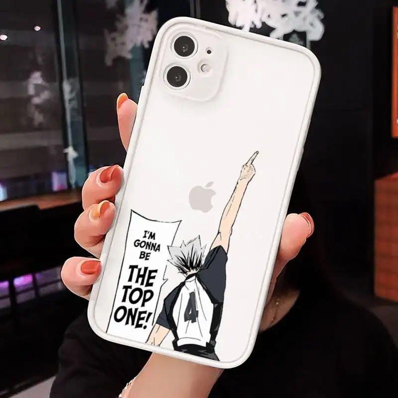 Haikyuu volleyball anime Bokuto Ktar Phone Cases matte transparent For iphone 7 8 11 12 plus mini x xs xr pro max cover
Haikyuu volleyball anime Bokuto Ktar Phone Cases matte transparent For iphone 7 8 11 12 plus mini x xs xr pro max cover