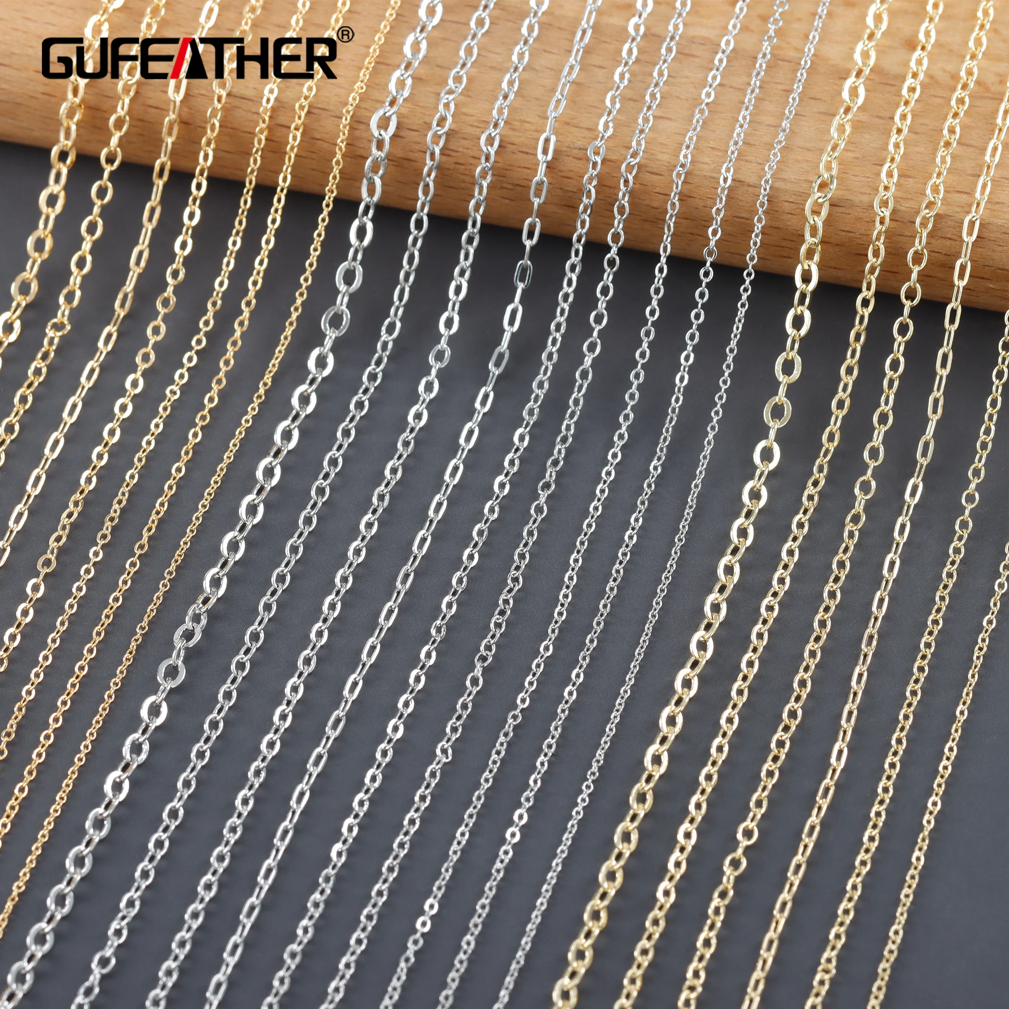 GUFEATHER C259,diy chain,18k 14k gold plated,rhodium plated,copper,jewelry finding,diy bracelet necklace,jewelry making,3m/lot
GUFEATHER C259,diy chain,18k 14k gold plated,rhodium plated,copper,jewelry finding,diy bracelet necklace,jewelry making,3m/lot