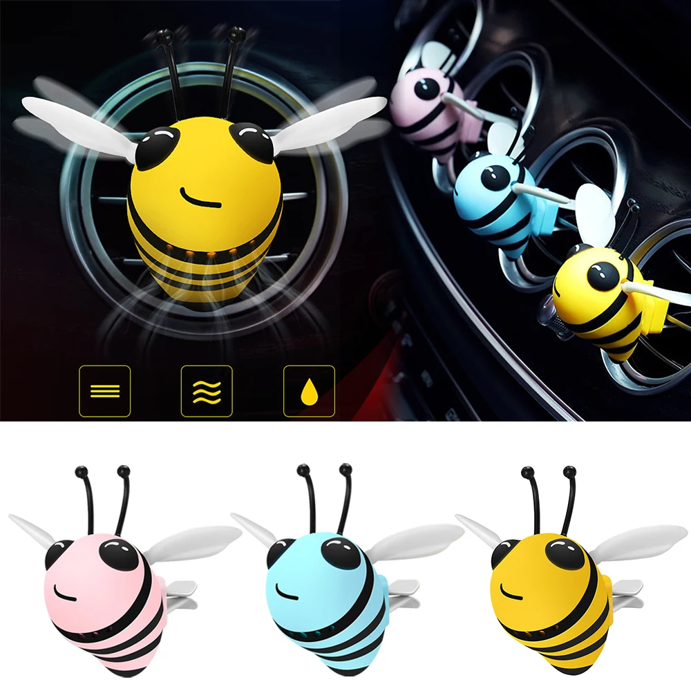 Little Bee Air Freshener Smell in the Car Air Vent Perfume Parfum Flavoring Auto Interior Accessories Air Freshener for Car Styl
Little Bee Air Freshener Smell in the Car Air Vent Perfume Parfum Flavoring Auto Interior Accessories Air Freshener for Car Styl
