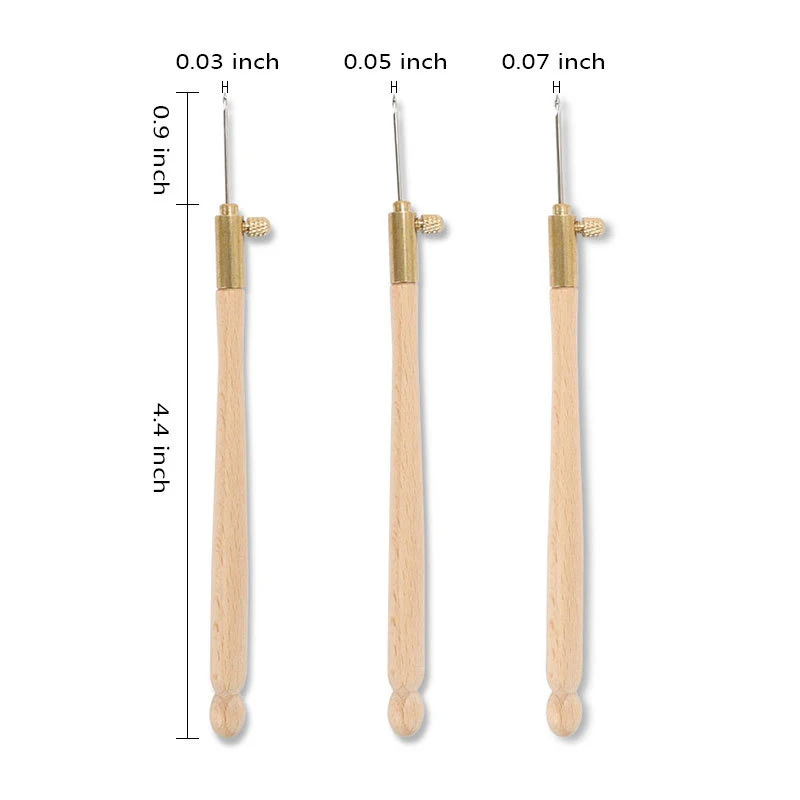 Embroidery Punch Needle with 3 Needles Punch Pen Embroidery Cross Stitch Craft Kit French Crochet for Sewing Knitting Tools
Embroidery Punch Needle with 3 Needles Punch Pen Embroidery Cross Stitch Craft Kit French Crochet for Sewing Knitting Tools