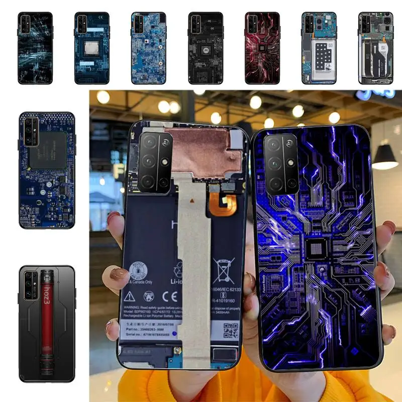 YNDFCNB Main Circuit Board Phone Case for Huawei Honor 10 i 8X C 5A 20 9 10 30 lite pro Voew 10 20 V30
YNDFCNB Main Circuit Board Phone Case for Huawei Honor 10 i 8X C 5A 20 9 10 30 lite pro Voew 10 20 V30