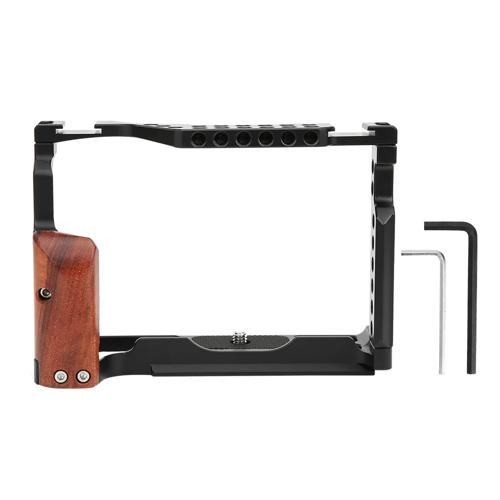 Multifunction Aluminium Alloy Extension Frame Cage for Fuji XT‑3 Mirrorless Camera
Multifunction Aluminium Alloy Extension Frame Cage for Fuji XT‑3 Mirrorless Camera