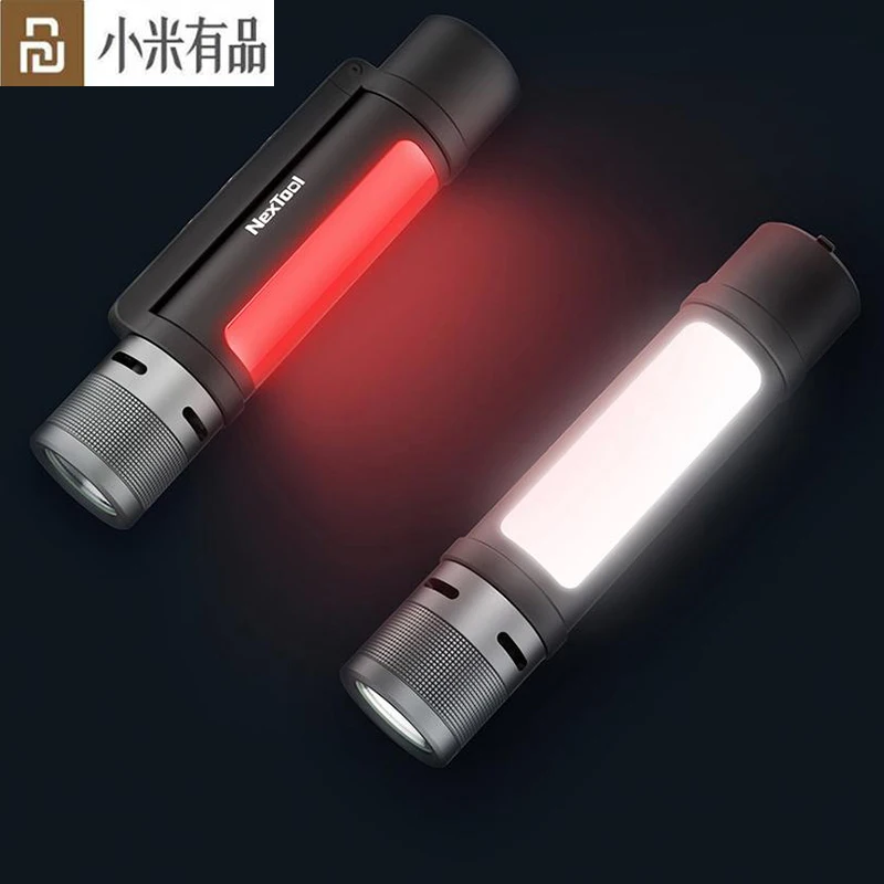 Youpin NexTool 6 in 1 USB Rechargeable Flashlight IPX4 Waterproof LED Flashlight Side Light Type-C Searching Torch For Camping
Youpin NexTool 6 in 1 USB Rechargeable Flashlight IPX4 Waterproof LED Flashlight Side Light Type-C Searching Torch For Camping