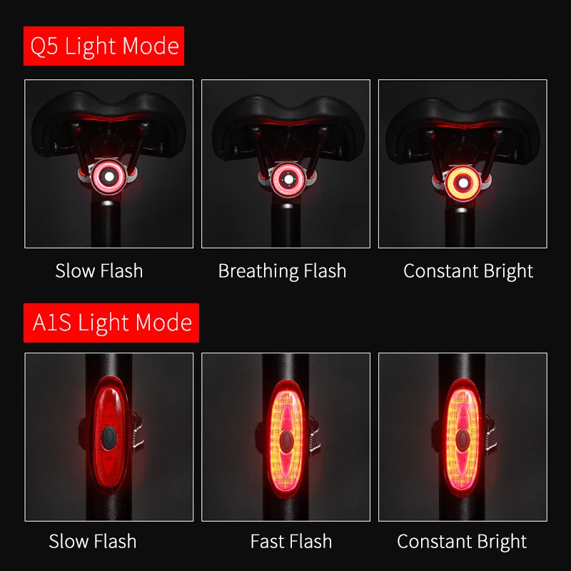 Bicycle Intelligent Sensor Brake Light Waterproof MTB Tail Light USB Charging Road Bike Automatic Start/Stop Brake Sensor Light
Bicycle Intelligent Sensor Brake Light Waterproof MTB Tail Light USB Charging Road Bike Automatic Start/Stop Brake Sensor Light
