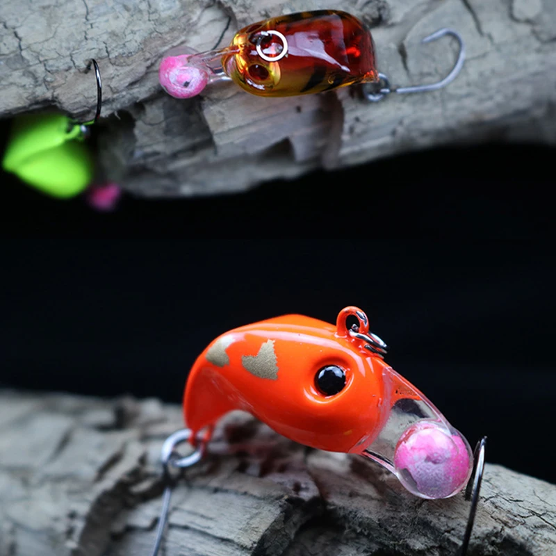 6pcs/Set 25mm 3g Micro VIB Fishing Lure Mini Wobblers Vibration Especially for Small Fish Winter Fishing Hard Baits Tackle Pesca
6pcs/Set 25mm 3g Micro VIB Fishing Lure Mini Wobblers Vibration Especially for Small Fish Winter Fishing Hard Baits Tackle Pesca