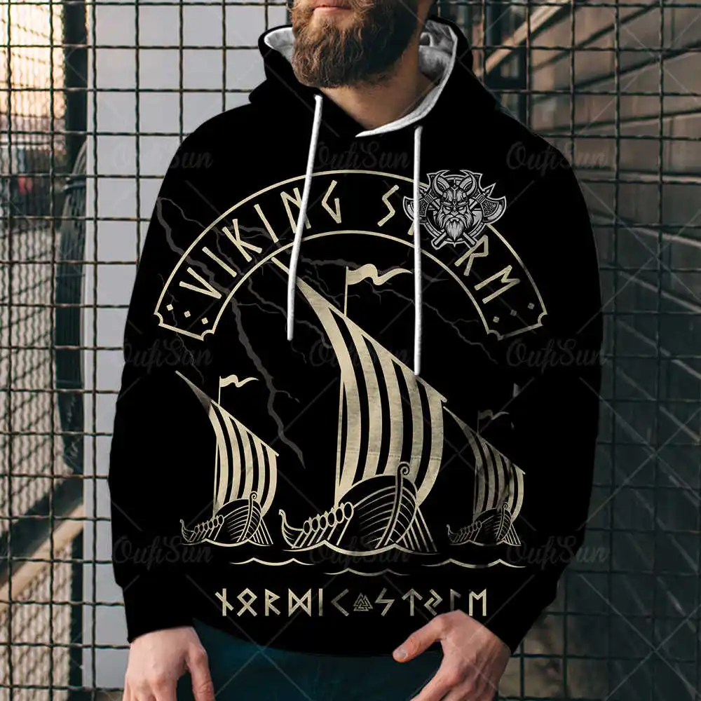 Creativity Viking Mythical Sweatshirt 3D Print Off White Round Neck Hoodies Fashion Spring And Autumn Hoodie Men's Sweatshirts
Creativity Viking Mythical Sweatshirt 3D Print Off White Round Neck Hoodies Fashion Spring And Autumn Hoodie Men's Sweatshirts