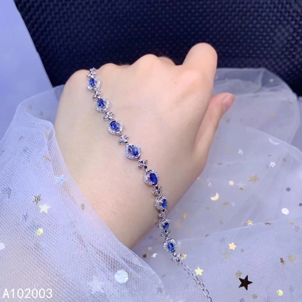 KJJEAXCMY Fine Jewelry 925 Sterling Silver inlaid sapphire women hand bracelet luxury support detection
KJJEAXCMY Fine Jewelry 925 Sterling Silver inlaid sapphire women hand bracelet luxury support detection