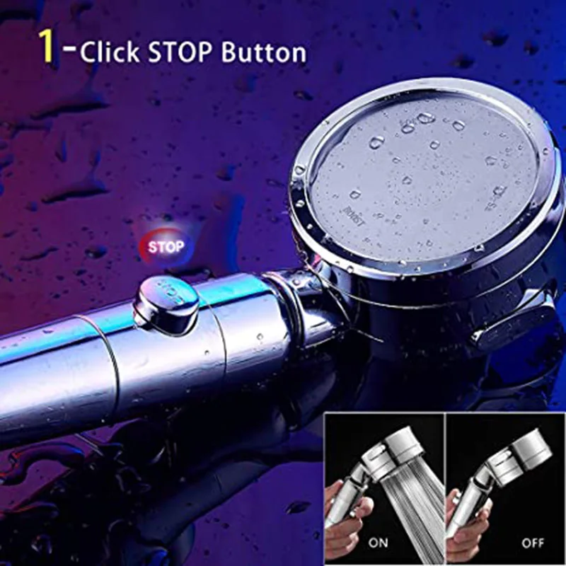 High Pressure Shower Head Powerful Shower Spray Hand Held Showerhead for Home Bathroom BJStore
High Pressure Shower Head Powerful Shower Spray Hand Held Showerhead for Home Bathroom BJStore