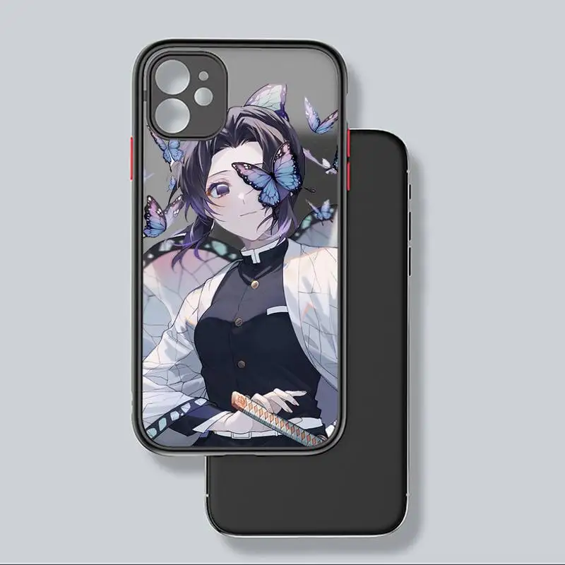 Kochou Shinobu Demon Slayer anime Phone Case black matte transparent For iPhone 7 8 x xs xr 11 12 pro plus mini max Clear Funda
Kochou Shinobu Demon Slayer anime Phone Case black matte transparent For iPhone 7 8 x xs xr 11 12 pro plus mini max Clear Funda