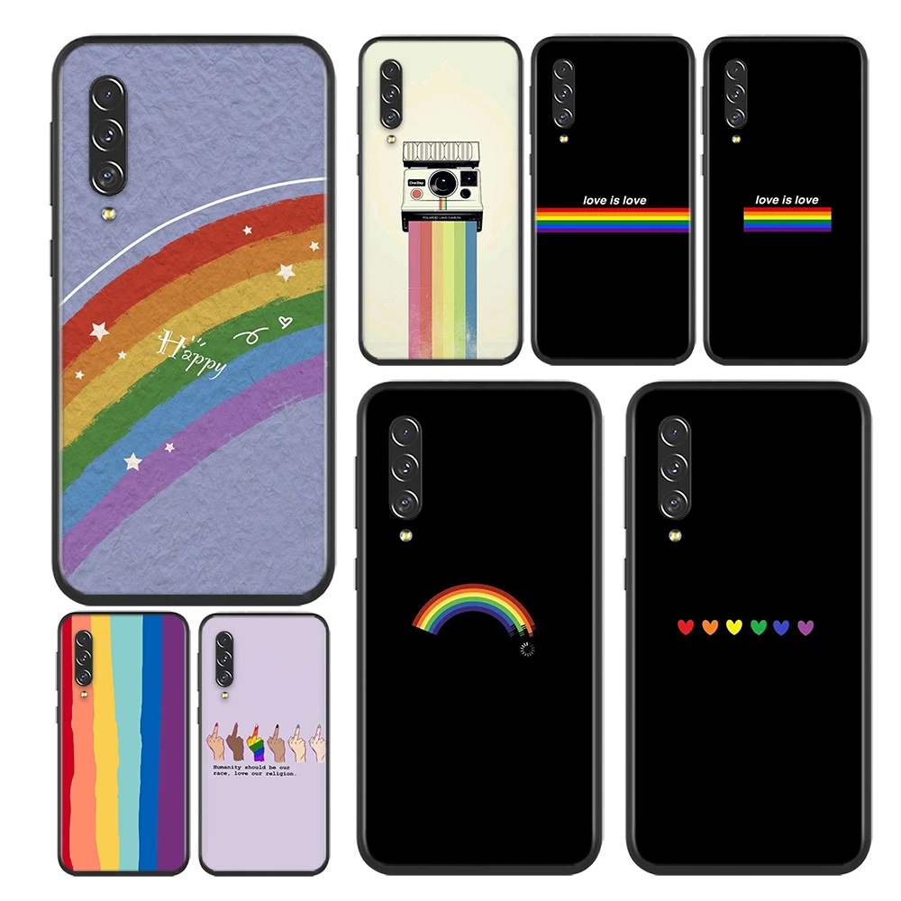 Phone Case For Samsung A30 S A40 S A2 A20E A20 S A10S A10 E A90 A80 A70 S A60 A50S Rainbow love is love happy Black Cover
Phone Case For Samsung A30 S A40 S A2 A20E A20 S A10S A10 E A90 A80 A70 S A60 A50S Rainbow love is love happy Black Cover