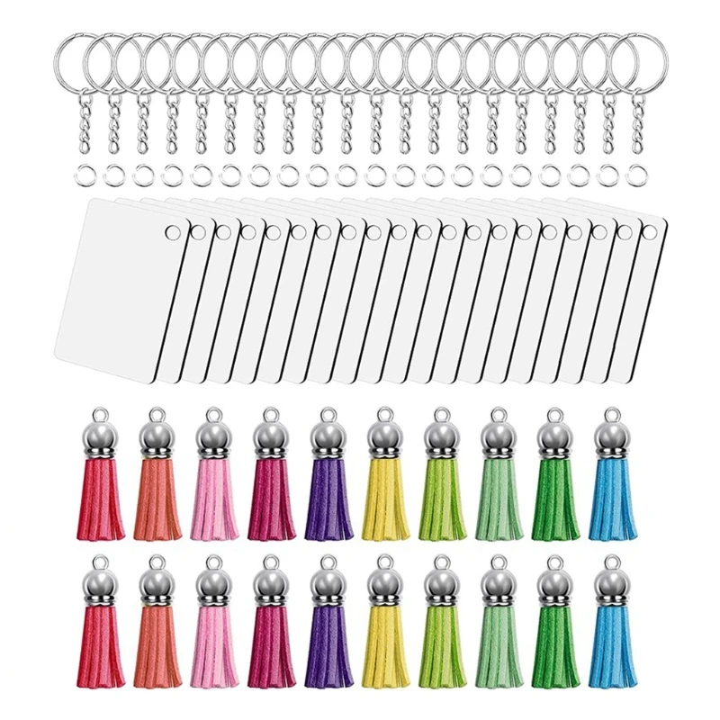 2022 New 80 Pcs Sublimation Blank Products Keychain Blank Tassel Key Ring Open Jump Rings
2022 New 80 Pcs Sublimation Blank Products Keychain Blank Tassel Key Ring Open Jump Rings