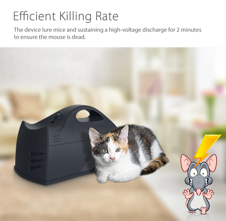 NEO Coolcam Suminey Electronic Rat Trap, Rats and Mice Catcher 7,000 Volts Clean and Humane Control Traps to Kill Rats Mice
NEO Coolcam Suminey Electronic Rat Trap, Rats and Mice Catcher 7,000 Volts Clean and Humane Control Traps to Kill Rats Mice