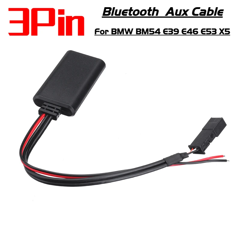 Car Bluetooth-compatible Module AUX IN Audio Radio Adapter 3-pin For BMW BM54 E39 E46 E38 E53 X5 Car Electronics
Car Bluetooth-compatible Module AUX IN Audio Radio Adapter 3-pin For BMW BM54 E39 E46 E38 E53 X5 Car Electronics