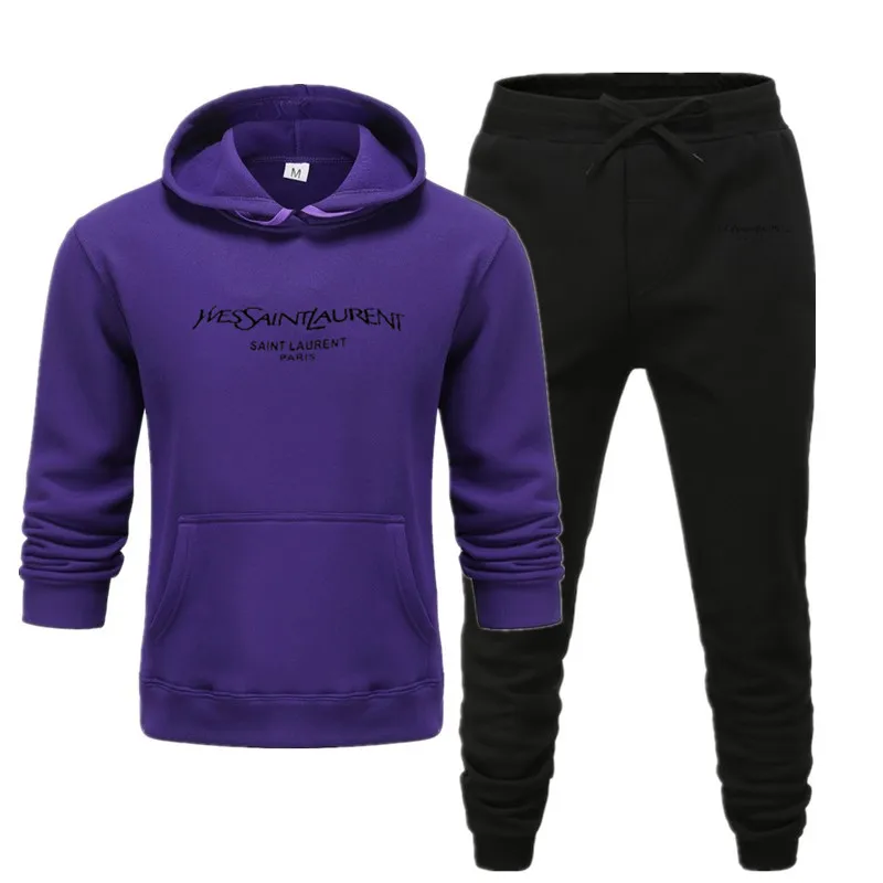 2021 Pullover Brand Men Solid Color Casual Sets Autumn New Men's Hoodies + Pants Two-Piece Tracksuit Trendy Sportswear Set Male
2021 Pullover Brand Men Solid Color Casual Sets Autumn New Men's Hoodies + Pants Two-Piece Tracksuit Trendy Sportswear Set Male