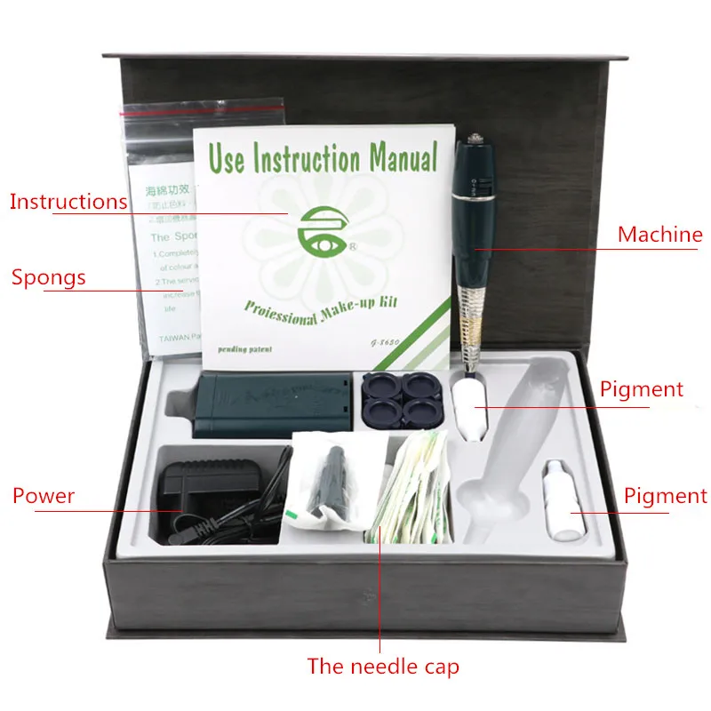 1 Set Complete Tattoo Kit G8650 Original Taiwan Permanent Makeup Kit Giant Sun Tattoo Machine G-8650 with Tattoo Machine Battery
1 Set Complete Tattoo Kit G8650 Original Taiwan Permanent Makeup Kit Giant Sun Tattoo Machine G-8650 with Tattoo Machine Battery
