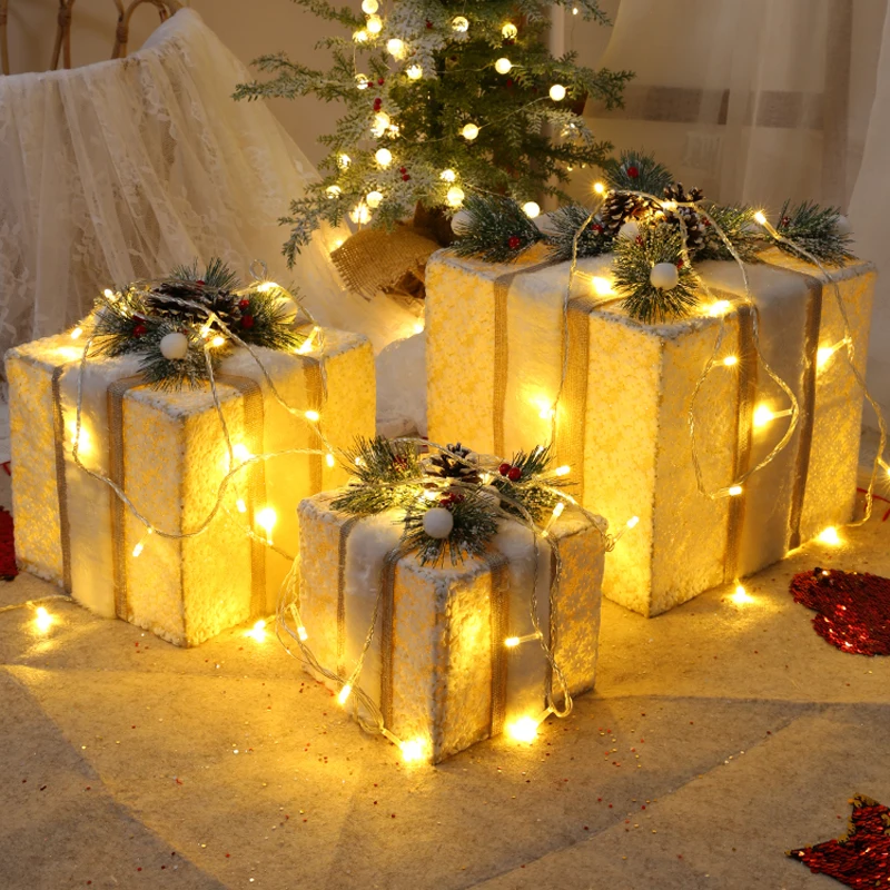 Merry Christmas Box Ornaments Christmas Decorations For Home Christmas Tree Toy Navidad 2022 New Year Gifts Xmas Natal decor
Merry Christmas Box Ornaments Christmas Decorations For Home Christmas Tree Toy Navidad 2022 New Year Gifts Xmas Natal decor