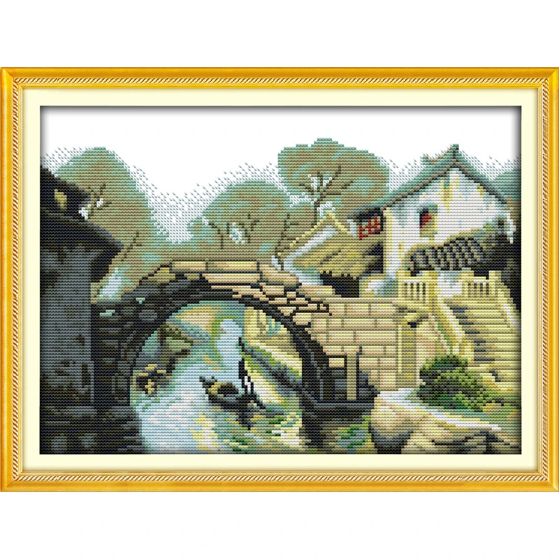 Everlasting Love Christmas Memory Of Jiangnan Ecological Cotton Chinese Cross Stitch Kits Stamped 11CT New Year Promotion Price
Everlasting Love Christmas Memory Of Jiangnan Ecological Cotton Chinese Cross Stitch Kits Stamped 11CT New Year Promotion Price