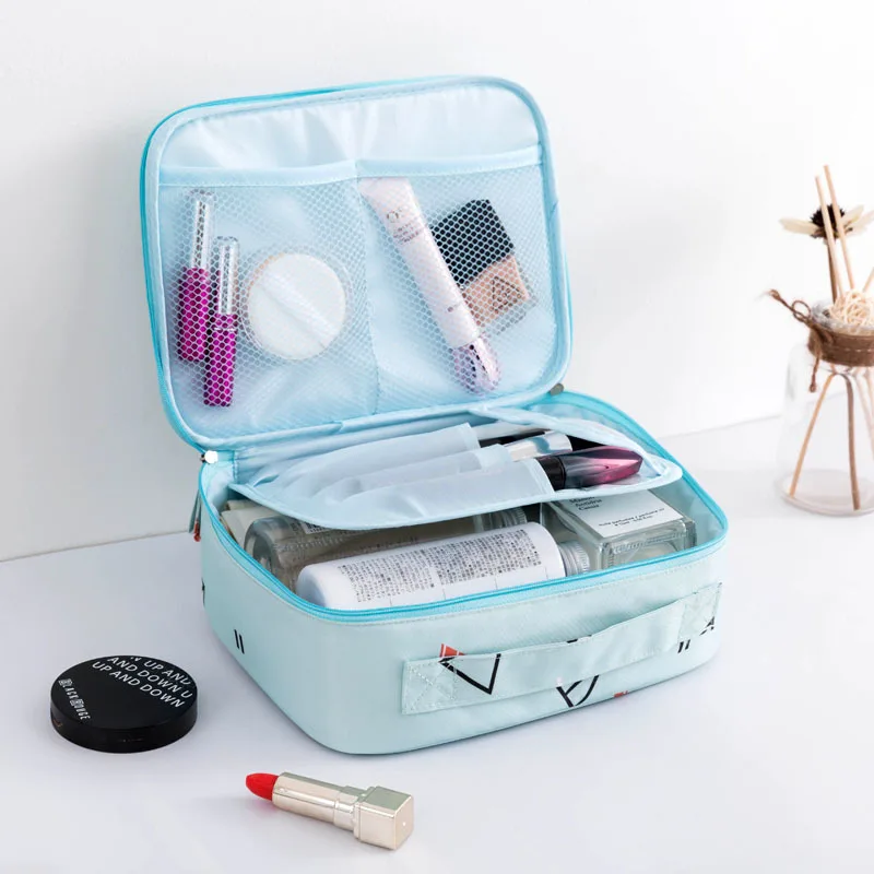 Cosmetic Bag Oxford Cloth Cosmetic Bag Travel Makeup Storage Bags Waterproof Thicken Women Make Up Cases Toiletries Organizer
Cosmetic Bag Oxford Cloth Cosmetic Bag Travel Makeup Storage Bags Waterproof Thicken Women Make Up Cases Toiletries Organizer