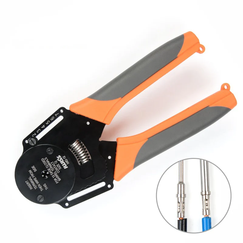 IWD-16 suitable for Deutsch connector crimping pliers Machining car terminal lathe male and female pin 16# mini Crimping pliers
IWD-16 suitable for Deutsch connector crimping pliers Machining car terminal lathe male and female pin 16# mini Crimping pliers